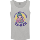 Anime Ra Men Mens Vest Tank Top Sports Grey