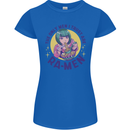 Anime Ra Men Womens Petite Cut T-Shirt Royal Blue