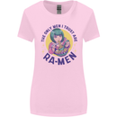 Anime Ra Men Womens Wider Cut T-Shirt Light Pink