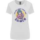 Anime Ra Men Womens Wider Cut T-Shirt White