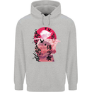 Anime Samurai Woman With Sword Childrens Kids Hoodie Sports Grey
