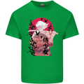 Anime Samurai Woman With Sword Kids T-Shirt Childrens Irish Green
