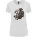 Another Day Another Dollar Grim Reaper Womens Wider Cut T-Shirt White
