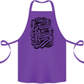 Anti-Gravity Pilot Hang Gliding Paragliding Cotton Apron 100% Organic Purple