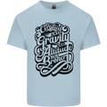 Anti-Gravity Pilot Hang Gliding Paragliding Mens Cotton T-Shirt Tee Top Light Blue
