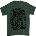Anti-Gravity Pilot Hang Gliding Paragliding Mens T-Shirt Cotton Gildan Forest Green