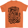 Anti-Gravity Pilot Hang Gliding Paragliding Mens T-Shirt Cotton Gildan Orange