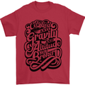 Anti-Gravity Pilot Hang Gliding Paragliding Mens T-Shirt Cotton Gildan Red