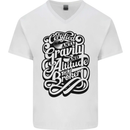 Anti-Gravity Pilot Hang Gliding Paragliding Mens V-Neck Cotton T-Shirt White