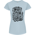Anti-Gravity Pilot Hang Gliding Paragliding Womens Petite Cut T-Shirt Light Blue