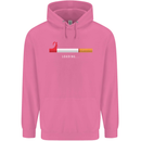 Anti Smoking Grim Reaper Smoker Give UP Childrens Kids Hoodie Azalea