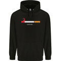 Anti Smoking Grim Reaper Smoker Give UP Childrens Kids Hoodie Black