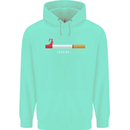 Anti Smoking Grim Reaper Smoker Give UP Childrens Kids Hoodie Peppermint