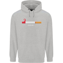 Anti Smoking Grim Reaper Smoker Give UP Childrens Kids Hoodie Sports Grey