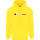 Anti Smoking Grim Reaper Smoker Give UP Childrens Kids Hoodie Yellow