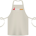 Anti Smoking Grim Reaper Smoker Give UP Cotton Apron 100% Organic Natural