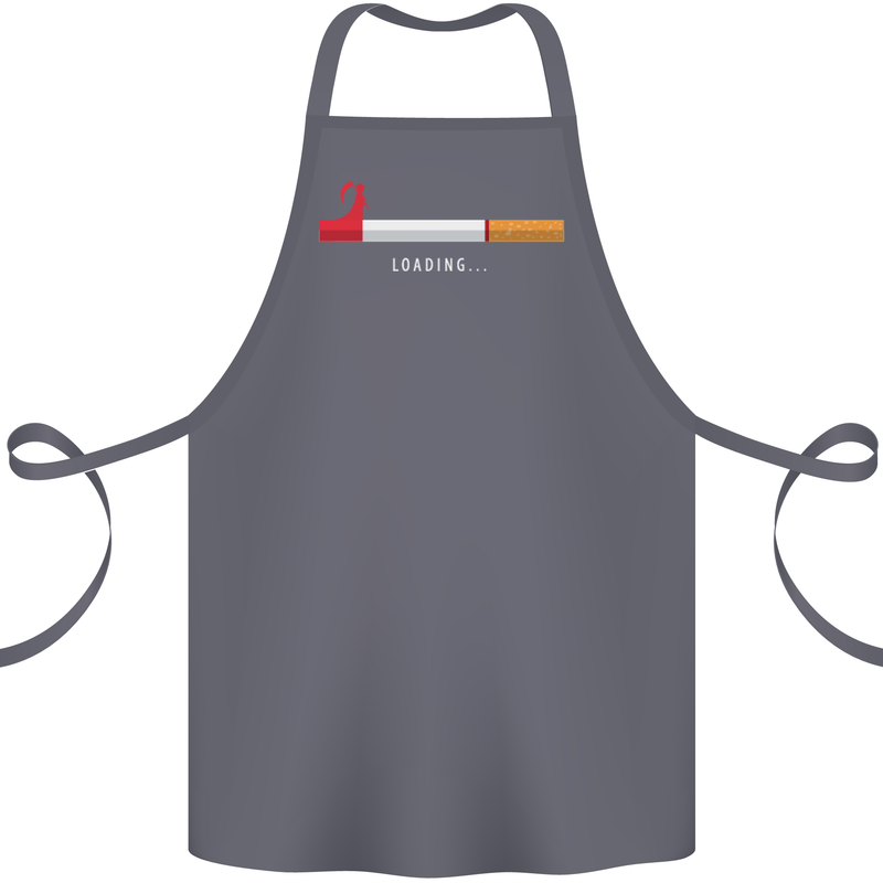 Anti Smoking Grim Reaper Smoker Give UP Cotton Apron 100% Organic Steel