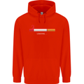 Anti Smoking Grim Reaper Smoker Give UP Mens 80% Cotton Hoodie Bright Red