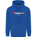 Anti Smoking Grim Reaper Smoker Give UP Mens 80% Cotton Hoodie Royal Blue