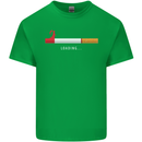 Anti Smoking Grim Reaper Smoker Give UP Mens Cotton T-Shirt Tee Top Irish Green