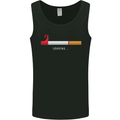 Anti Smoking Grim Reaper Smoker Give UP Mens Vest Tank Top Black