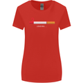 Anti Smoking Grim Reaper Smoker Give UP Womens Wider Cut T-Shirt Red