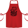 Anti Valentines Club Romance Single Day Cotton Apron 100% Organic Red