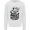 Anti Valentines Club Romance Single Day Kids Sweatshirt Jumper White