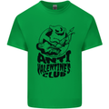 Anti Valentines Club Romance Single Day Kids T-Shirt Childrens Irish Green