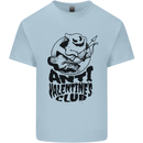 Anti Valentines Club Romance Single Day Kids T-Shirt Childrens Light Blue