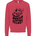 Anti Valentines Club Romance Single Day Mens Sweatshirt Jumper Heliconia