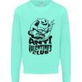 Anti Valentines Club Romance Single Day Mens Sweatshirt Jumper Peppermint