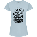 Anti Valentines Club Romance Single Day Womens Petite Cut T-Shirt Light Blue