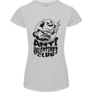 Anti Valentines Club Romance Single Day Womens Petite Cut T-Shirt Sports Grey