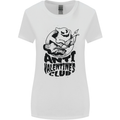 Anti Valentines Club Romance Single Day Womens Wider Cut T-Shirt White