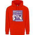 Antisocial Gamer Gaming Funny Graphics Childrens Kids Hoodie Bright Red