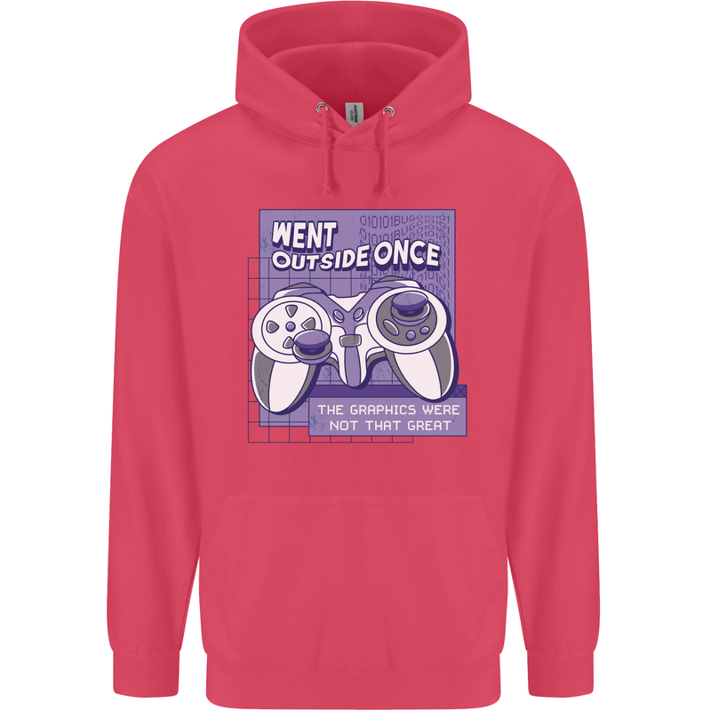 Antisocial Gamer Gaming Funny Graphics Childrens Kids Hoodie Heliconia