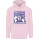 Antisocial Gamer Gaming Funny Graphics Childrens Kids Hoodie Light Pink