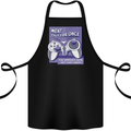 Antisocial Gamer Gaming Funny Graphics Cotton Apron 100% Organic Black