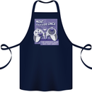 Antisocial Gamer Gaming Funny Graphics Cotton Apron 100% Organic Navy Blue