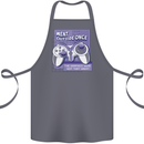 Antisocial Gamer Gaming Funny Graphics Cotton Apron 100% Organic Steel