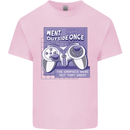 Antisocial Gamer Gaming Funny Graphics Kids T-Shirt Childrens Light Pink