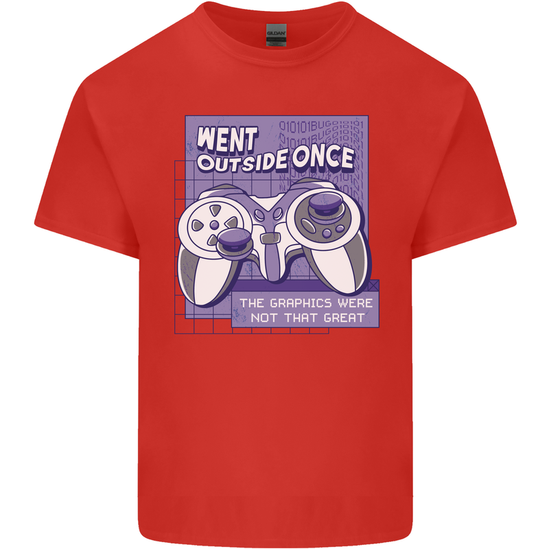 Antisocial Gamer Gaming Funny Graphics Kids T-Shirt Childrens Red