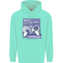 Antisocial Gamer Gaming Funny Graphics Mens 80% Cotton Hoodie Peppermint