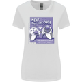 Antisocial Gamer Gaming Funny Graphics Womens Wider Cut T-Shirt White