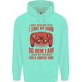 Antisocial Gamer Gaming Leave My Room Childrens Kids Hoodie Peppermint