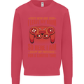 Antisocial Gamer Gaming Leave My Room Kids Sweatshirt Jumper Heliconia