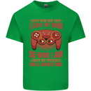 Antisocial Gamer Gaming Leave My Room Kids T-Shirt Childrens Irish Green