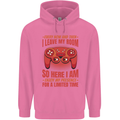 Antisocial Gamer Gaming Leave My Room Mens 80% Cotton Hoodie Azelea