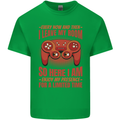 Antisocial Gamer Gaming Leave My Room Mens Cotton T-Shirt Tee Top Irish Green